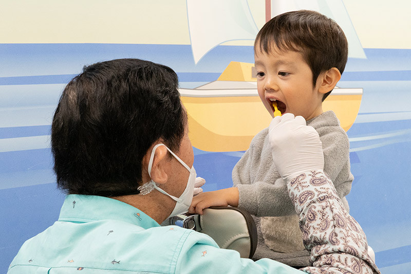 えずいてしまうお子さん